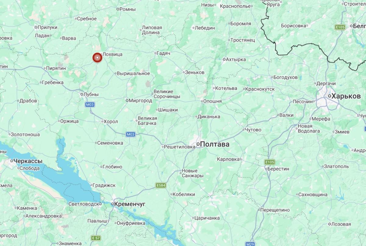 Землетрус стався вранці в Україні: де та якої сили він був (карта) Землетрус стався вранці в Україні: де та якої сили він був (карта)