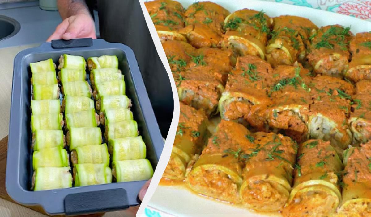 голубцы из кабачков