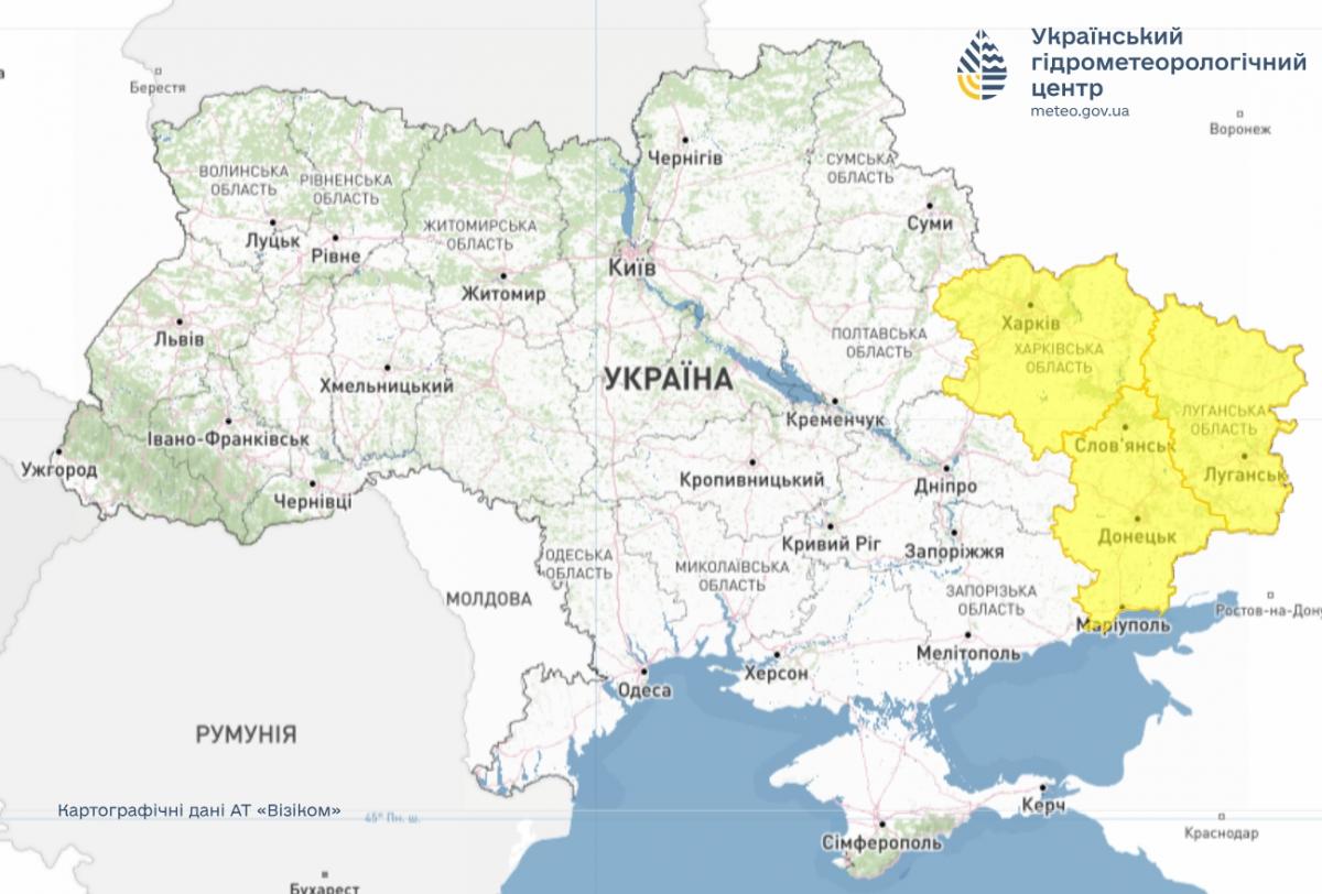 Три області України сьогодні заллє дощами та поб'є градом (карта) Три області України сьогодні заллє дощами та поб'є градом (карта)