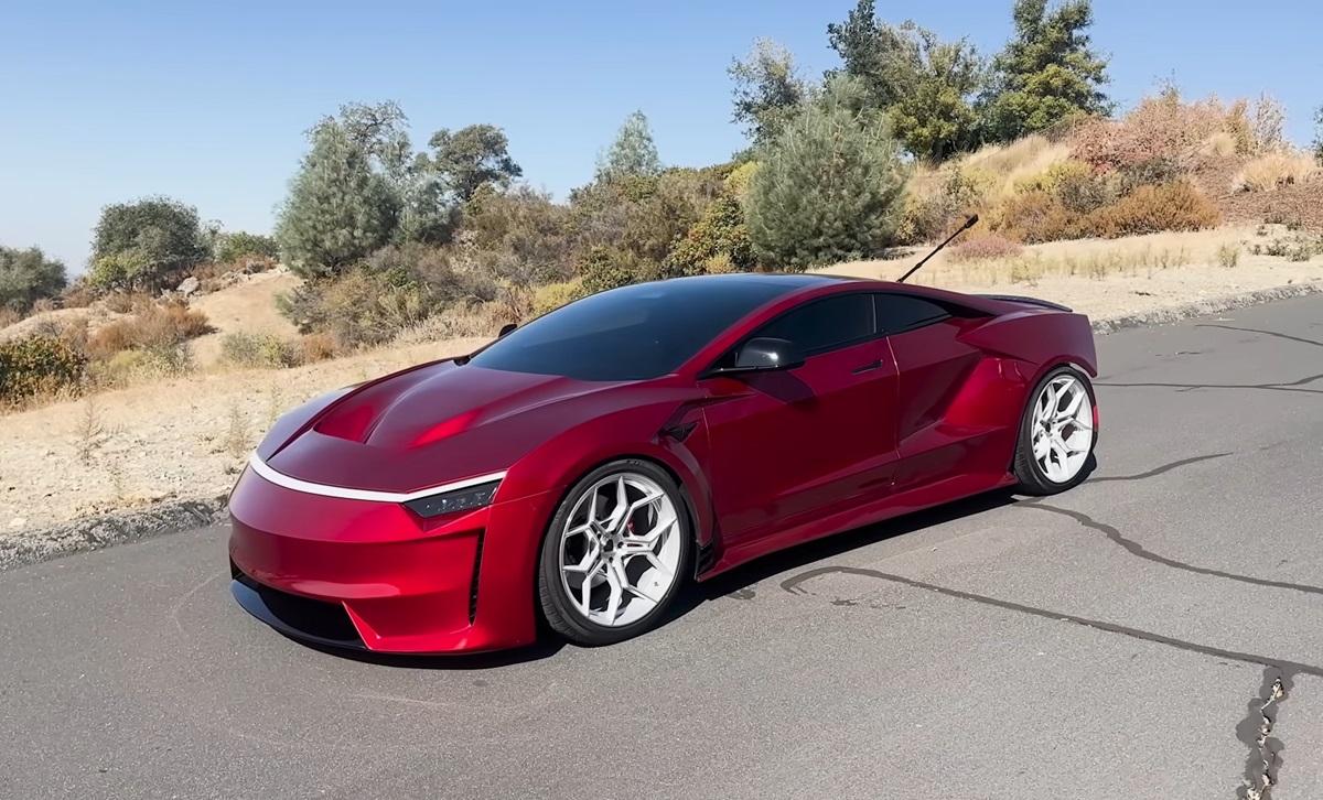 Американец построил яркий электрокар из деталей Tesla и удивил весь Лос-Анджелес (видео) Американец построил яркий электрокар из деталей Tesla и удивил весь Лос-Анджелес (видео)