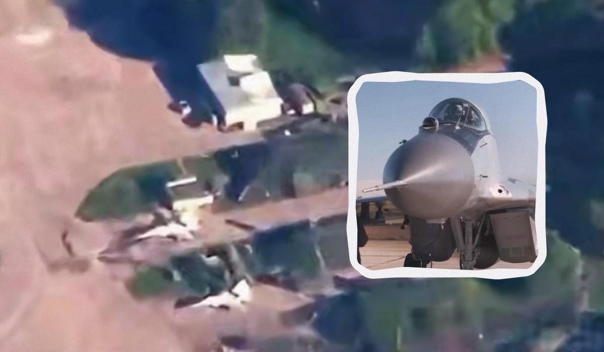 Поражен МиГ-29: Генштаб рассказал об ударе по аэродрому в Курской области (видео) Поражен МиГ-29: Генштаб рассказал об ударе по аэродрому в Курской области (видео)
