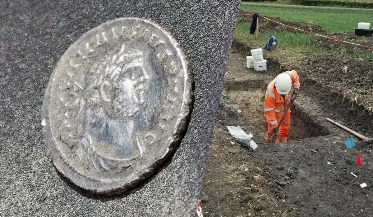Более 1700 лет пролежала под землей: в Англии нашли редкую римскую монету Более 1700 лет пролежала под землей: в Англии нашли редкую римскую монету