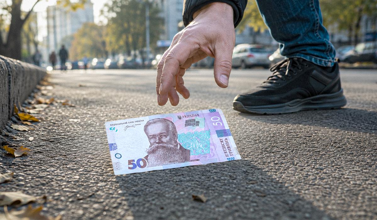 чому не можна підбирати гроші