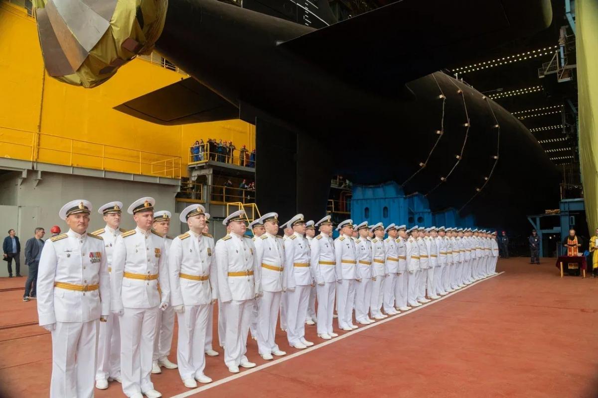 Россия представила многоцелевую атомную подлодку нового поколения 'Ульяновск' (фото)