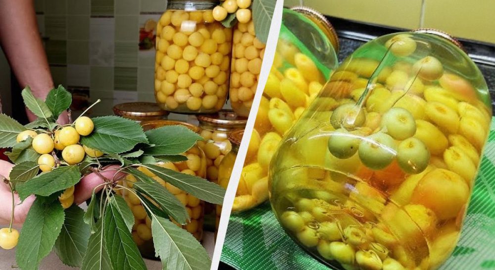 Компот із черешні та липи