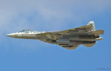 В сеть просочились фотографии российского Су-57 с нетипичным внешним вооружением