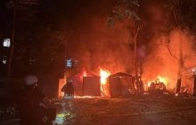 Одессу ночью атаковали дроны: повреждены жилые дома и общежитие, есть раненый