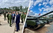 Білоруська армія отримала велику партію танків Т-72БМ2 (фото)