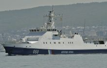 Біля Новоросійська українські моряки потопили корабель з вертолітним майданчиком ФСБ Росії