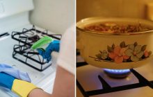 Нагар на решетке плиты отойдет сам: понадобится всего одно средство