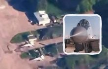 Поражен МиГ-29: Генштаб рассказал об ударе по аэродрому в Курской области (видео)