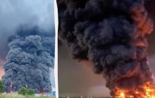 Дроны атаковали один из крупнейших логистических складов в РФ: Зеленский раскрыл подробности