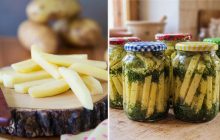 Лучше, чем картошка фри: нужно просто нарезать брусочками и закрыть в банке