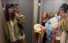 "Ваня у кайфі": Кацуріна показала, як ночувала з дітьми у бомбосховищі (фото)