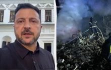 По Радушному россияне ударили ракетой из Северной Кореи, - Зеленский
