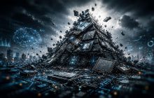 Пирамида ИИ и чипов рушится. Это предвестник масштабного финансового кризиса
