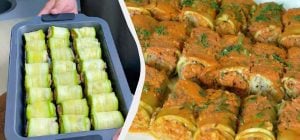 Голубцы из кабачков вкуснее, чем из капусты: 2 рецепта - в духовке и на сковороде