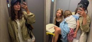 "Ваня в кайфі": Кацуріна показала, як ночувала з дітьми у бомбосховищі (фото)