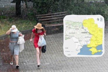 Зальет дождями и побьет градом: часть Украины 4 июля накроет ненастье (карта)