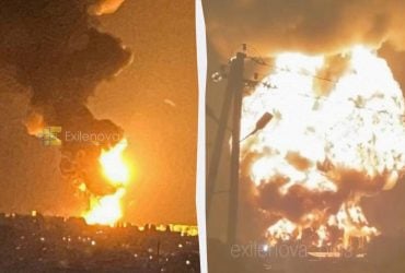 Москву массированно атаковали дроны, в Ставропольском крае пылает нефтебаза (видео)