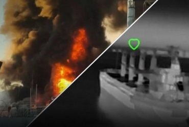 Силы обороны поразили нефтебазу под Москвой, танкеры и сторожевой корабль, - Генштаб