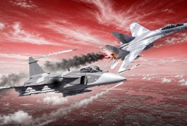 Швед над Полтавой. Gripen E против Су-35C - кто кого переиграет и уничтожит