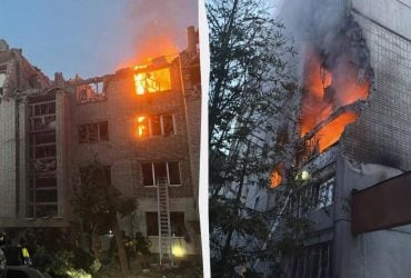 Ночной удар РФ по Львову: горят дома, есть пострадавшие и люди под завалами