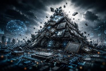 Пирамида ИИ и чипов рушится. Это предвестник масштабного финансового кризиса