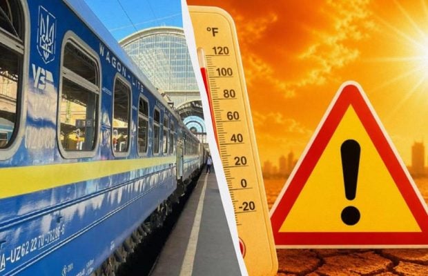 Люди падають від спеки, є загиблі: пасажири "Укрзалізниці" опинилися "в пастці" у потягах