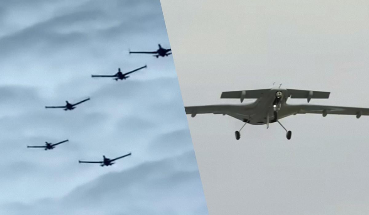 В Туреччині показали рій дронів К-2, які здатні долати відстань понад 2000 км