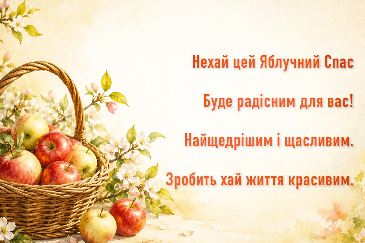З Яблучним Спасом картинки