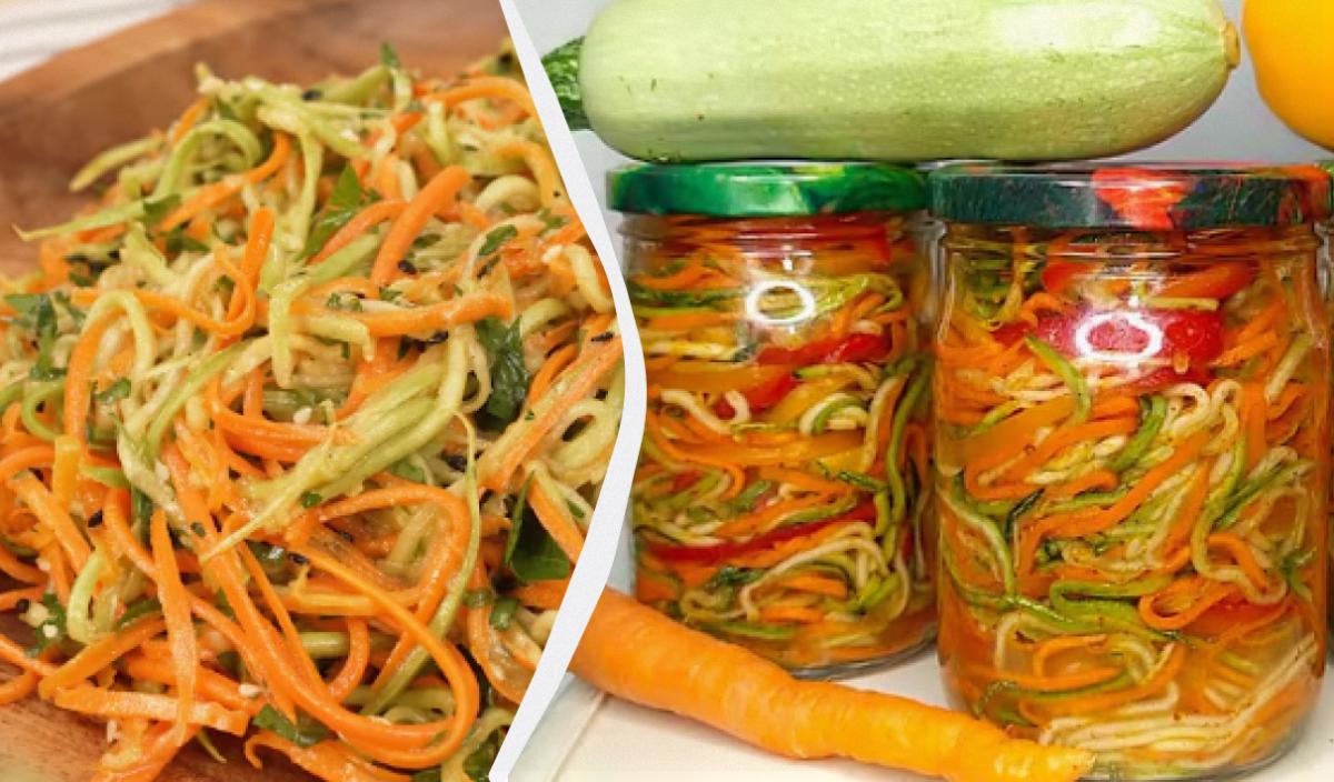 мариновані кабачки соломкою на зиму мариновані кабачки соломкою на зиму