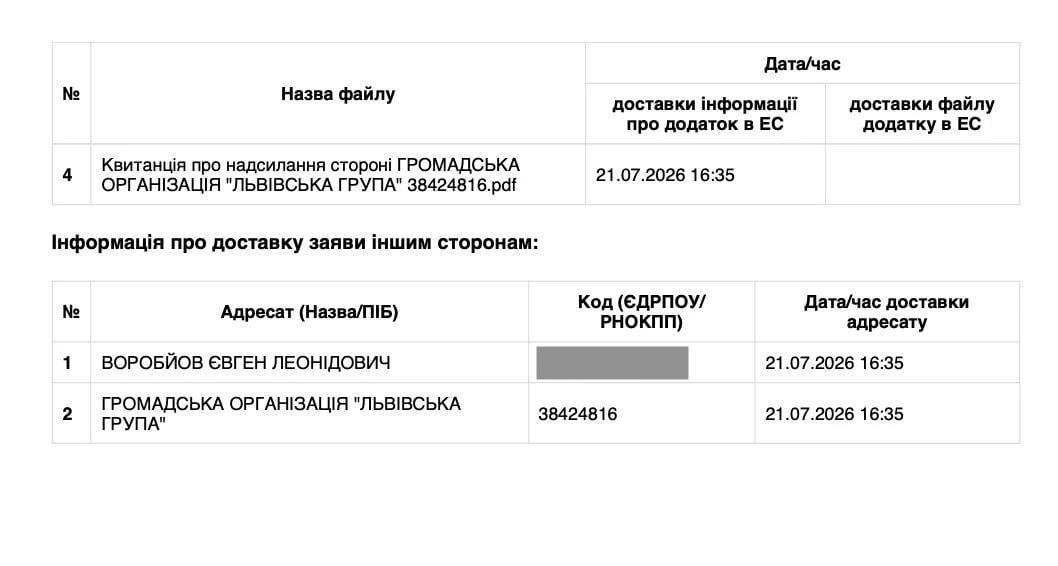 Адвокат заявив про тиск на суддів у справі проти проєкту 'Наші гроші Львів' Адвокат заявив про тиск на суддів у справі проти проєкту 'Наші гроші Львів'