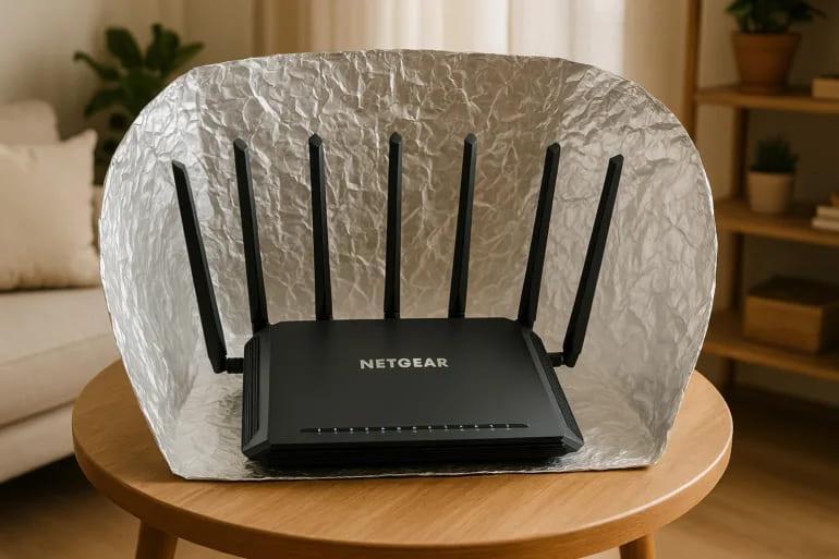 Фольга за роутером – не міф: як покращити сигнал Wi-Fi вдома без зайвих витрат