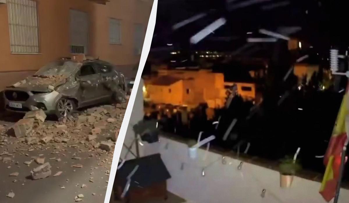 Испанскую Гранаду потрясло землетрясение: улицы завалило обломками (видео) Испанскую Гранаду потрясло землетрясение: улицы завалило обломками (видео)