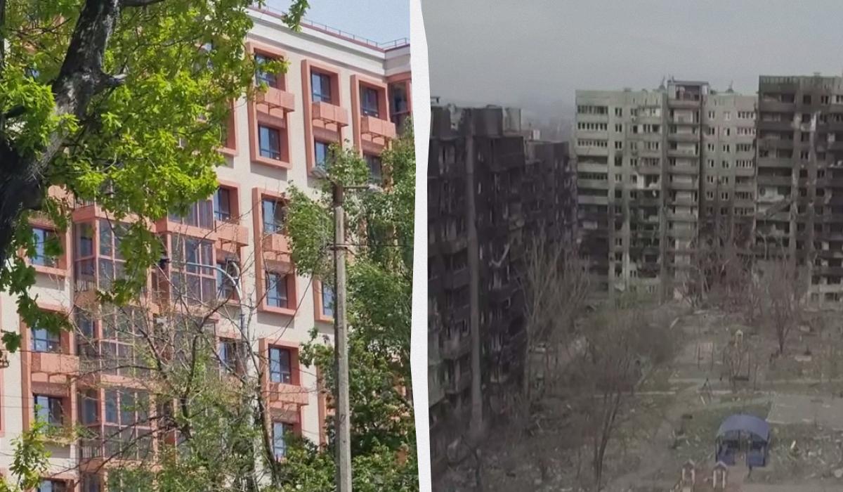 Россияне активно покупают квартиры в Мариуполе на месте разрушенных зданий, – DW Россияне активно покупают квартиры в Мариуполе на месте разрушенных зданий, – DW