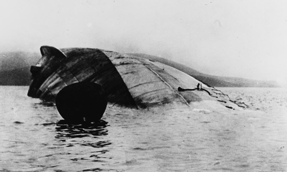 В 1919 году немцы затопили свой флот, и спустя 100 лет его сталь стала очень ценной В 1919 году немцы затопили свой флот, и спустя 100 лет его сталь стала очень ценной