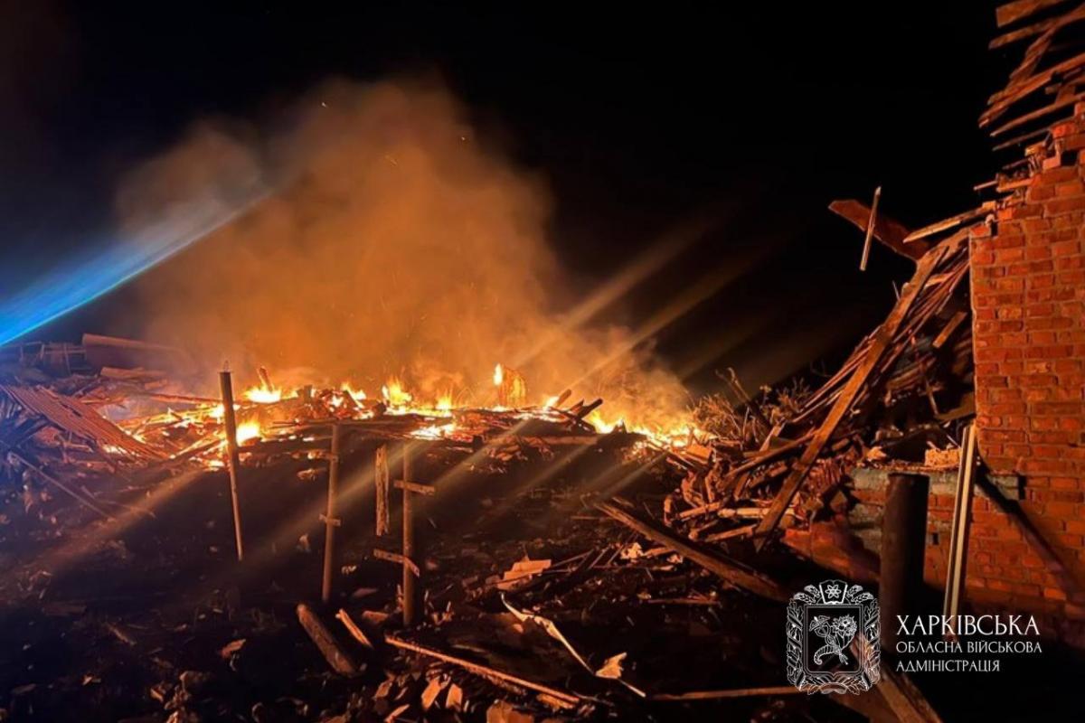 Ворог масовано атакував Харківську та Сумську області: загинуло дві людини, є поранені