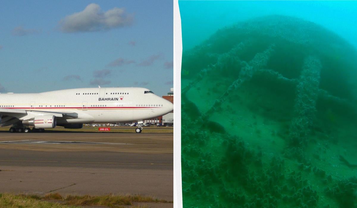В 2019 году Бахрейн намеренно затопил самолет Boeing 747: зачем это сделали В 2019 году Бахрейн намеренно затопил самолет Boeing 747: зачем это сделали