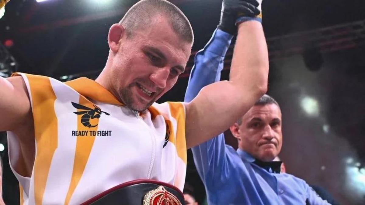 Українець Хижняк здобув свій перший титул у професійному боксі Українець Хижняк здобув свій перший титул у професійному боксі