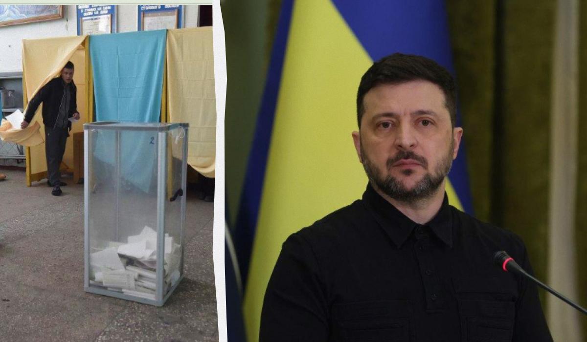 Зеленський різко розкритикував ідею проведення виборів в Україні під час війни Зеленський різко розкритикував ідею проведення виборів в Україні під час війни