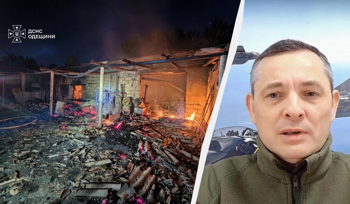 Спрямована атака по Одещині: Ігнат розкрив деталі російського удару Спрямована атака по Одещині: Ігнат розкрив деталі російського удару