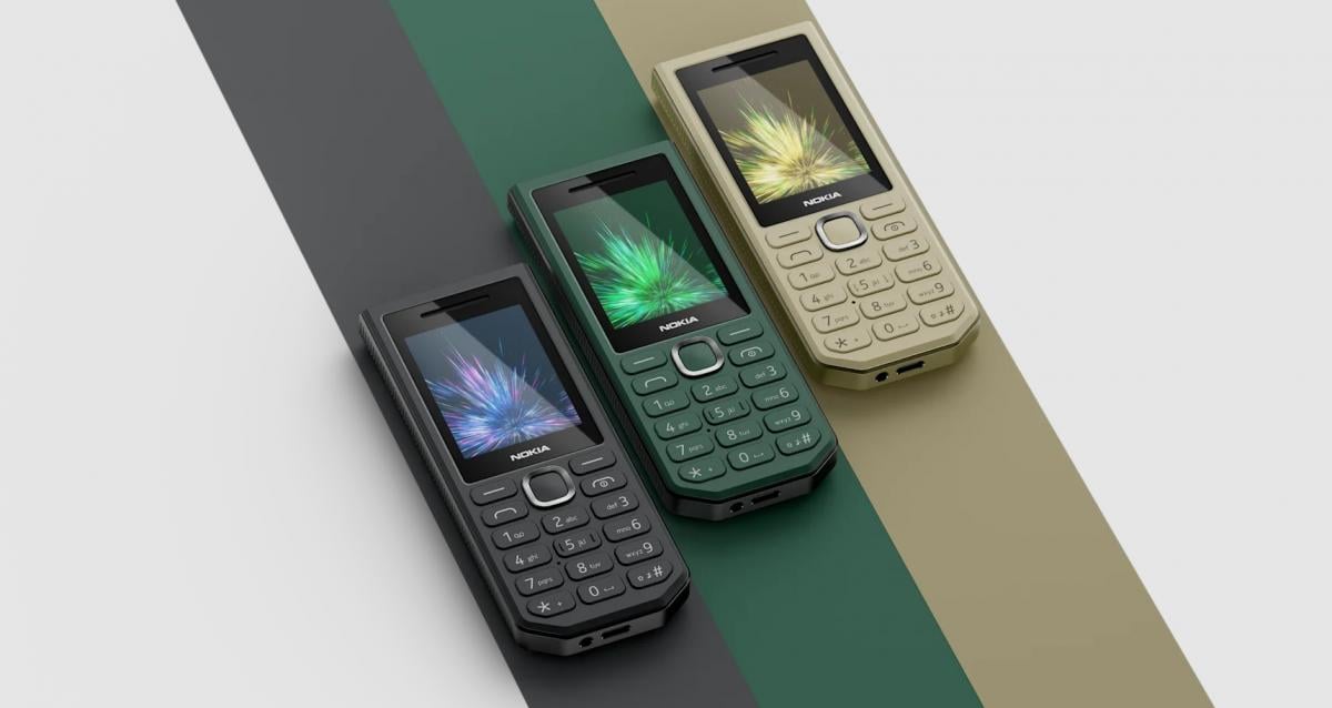 Nokia випустила сучасний кнопковий телефон з батареєю, як у iPhone 17 (фото)