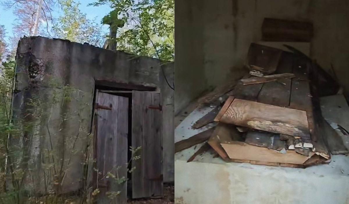 У лісах Волині стоїть відкритий склеп цілительки із Варшави: що про неї відомо У лісах Волині стоїть відкритий склеп цілительки із Варшави: що про неї відомо