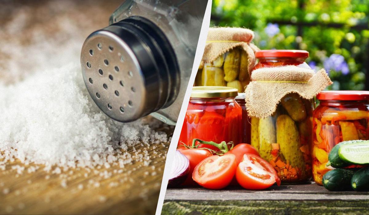 какую соль можно использовать для консервацию