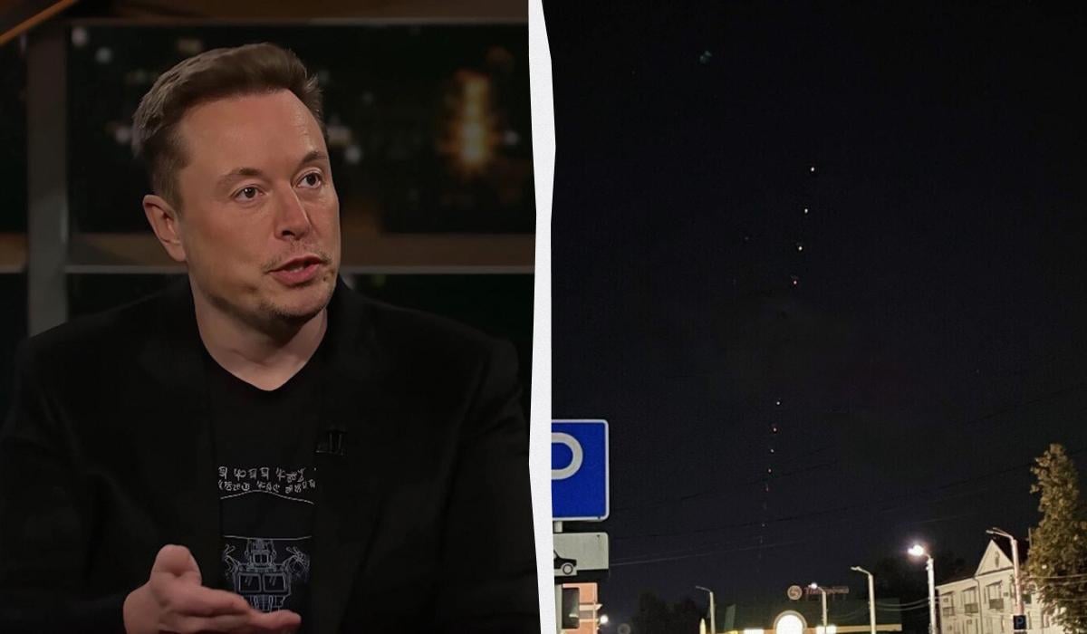 Над РФ заметили необычную активность Starlink после награждения Маска орденом, - OSINT Над РФ заметили необычную активность Starlink после награждения Маска орденом, - OSINT