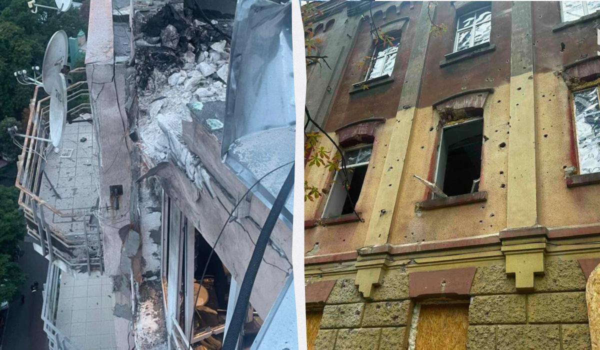 Одеса понад 7 годин перебувала під масованою атакою: у місті руйнування та пожежі