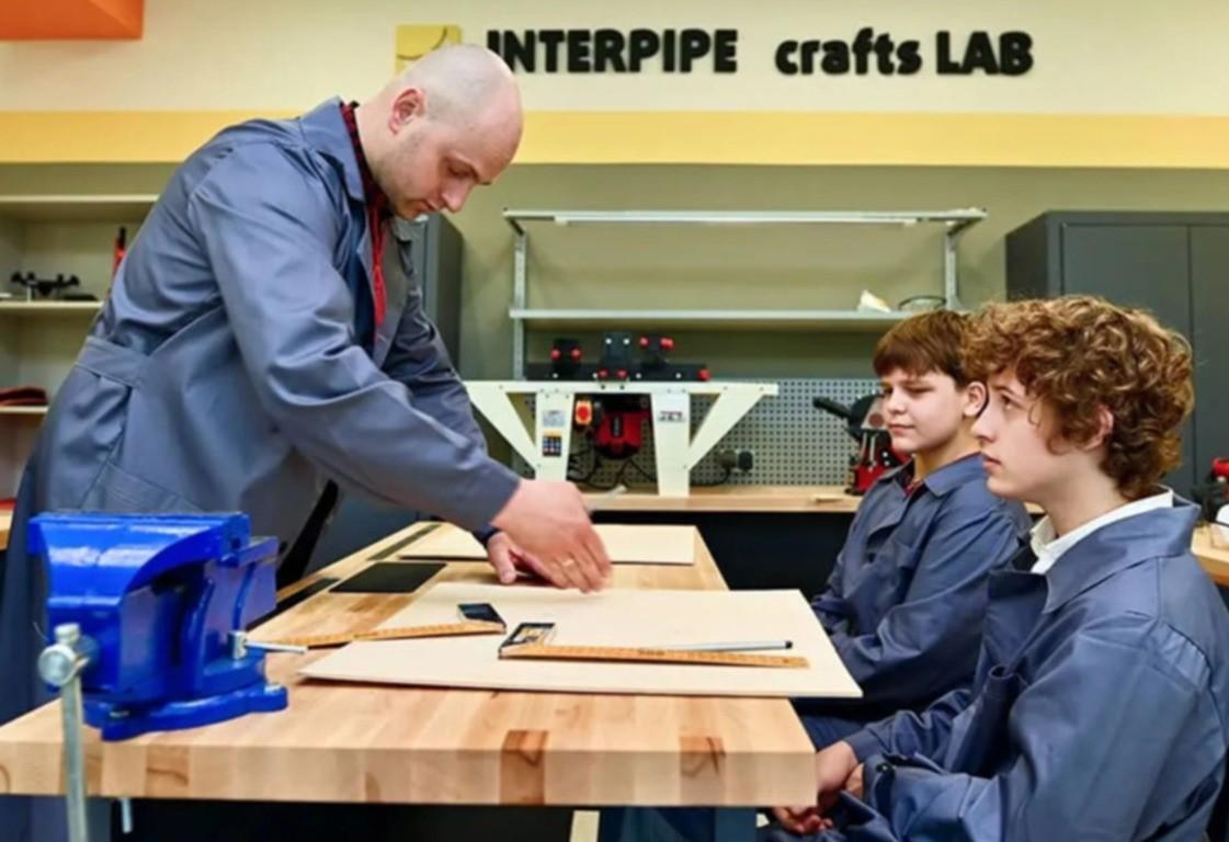 Попри війну 'Інтерпайп' продовжує розвивати систему технічної освіти в Дніпрі Попри війну 'Інтерпайп' продовжує розвивати систему технічної освіти в Дніпрі