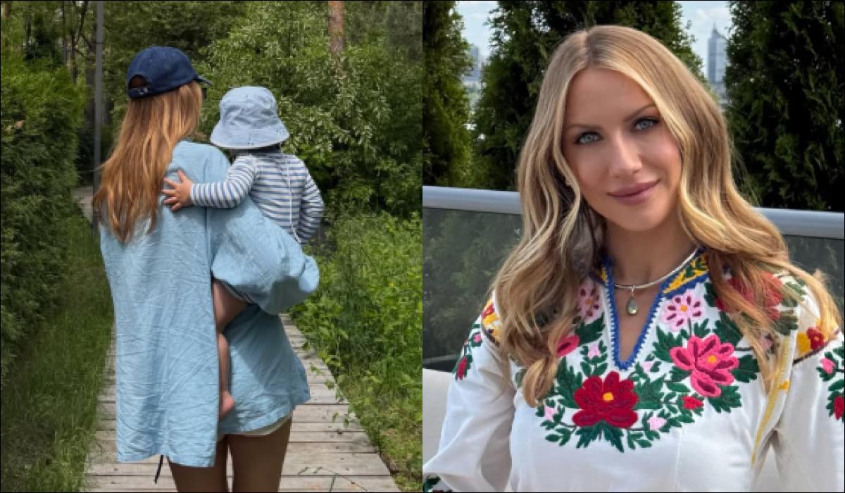 Никитюк впервые за долгое время показала подросшего сына (фото)