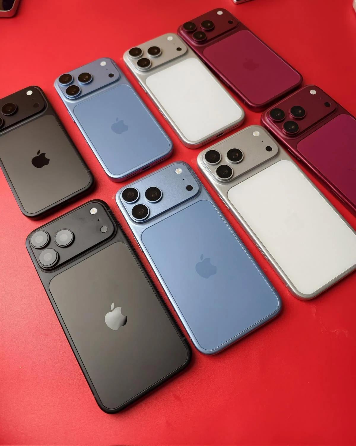 iPhone 18 Pro Max показали за 10 дней до презентации в двух новых цветах iPhone 18 Pro Max показали за 10 дней до презентации в двух новых цветах
